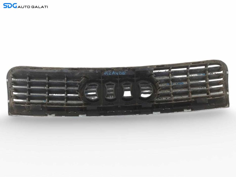 Grila Centrala cu Sigla Emblema de pe Bara Spoiler Fata Audi A4 B6 2001 - 2005 Cod 8E0853651F [A1124]