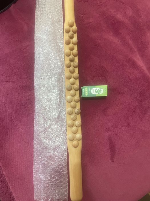 Деревянный массажер для тела