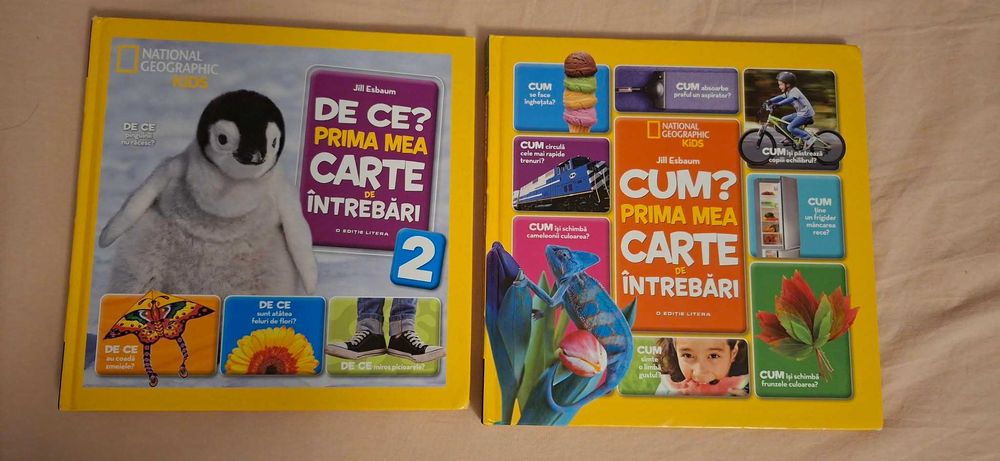 Set 2 carti copii – National Geographic – cartonate