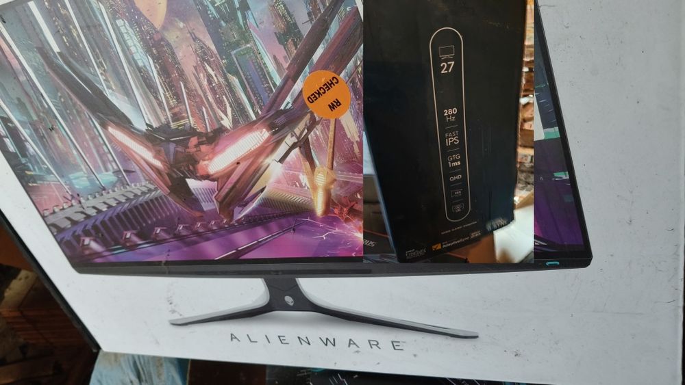 Alienware AW2723DF 27" – 280Hz, QHD, Fast IPS, 1ms, G-Sync