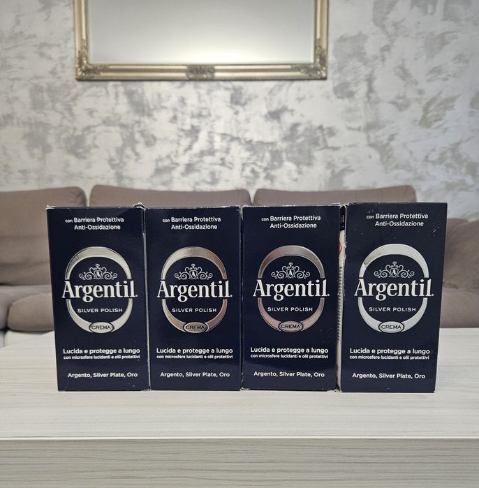 Crema Argentil pt curatat bijuterii