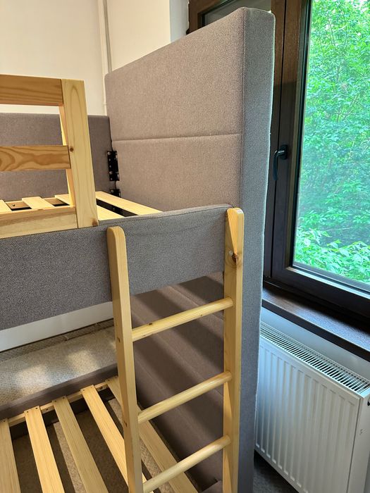 Pat supraetajat din fag si stofa Mobexpert TEENY