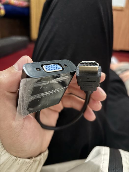 Переходник с VGA на HDMI кабель