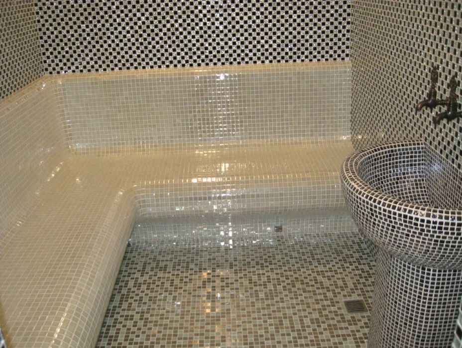 Sauna pod klyuch [1] под ключ Сауна [1] мозаика, подвесные потолки
