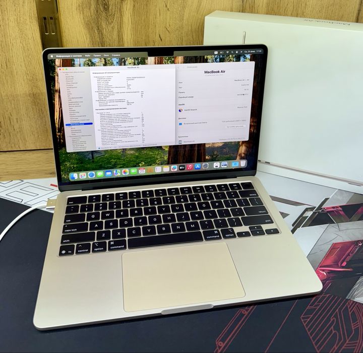 Macbook Air M4 16/256GB 100% 10 цикл
