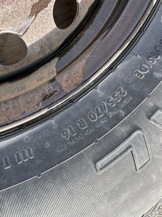 Roata rezerva ford ranger 255/70 r16