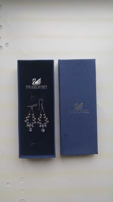 Серьги Сваровски. Новые