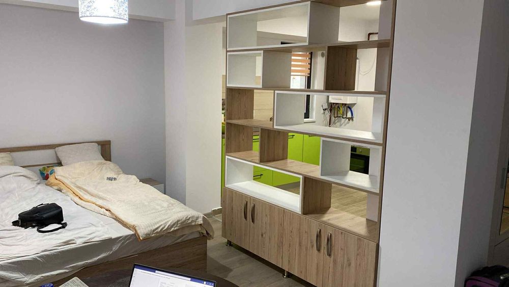 Garsoniera de inchiriat 42 mp zona Bucsinescu- Iulius Mall