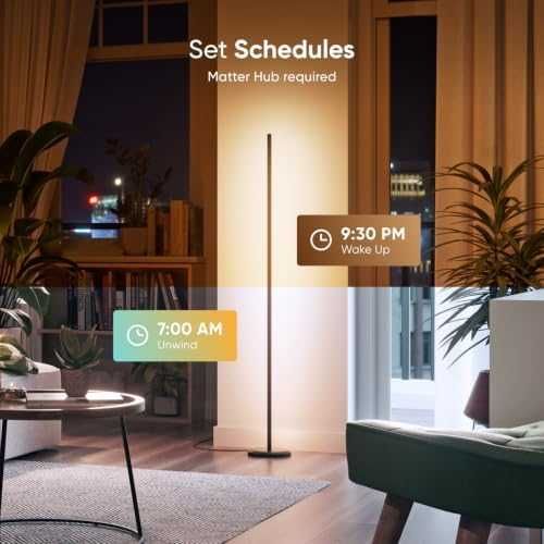 Nanoleaf RGBICW смарт LED подова лампа 1700lm Alexa