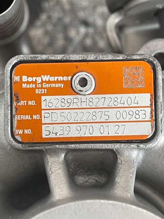 Turbina Nissan Qashqai / Qashqai +2 I J10, Jj10 2006 - 2014 1.5 Dci K9