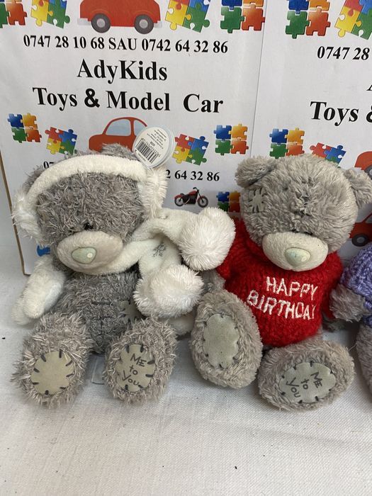 ME TO YOU lot 7 jucării din pluș ursuleți 15 cm drăguți lot 1