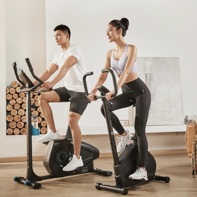 Bicicleta fitness statica de camera + aplicatie mobil - nefolosita