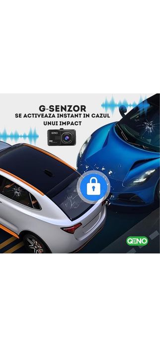 Cameră video de bord Qeno® Full HD 1080P – Nouă