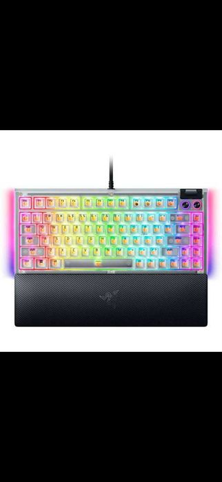 Vand Tastatura Rezer blackwidow x v4 75 phantom white edition în cutie nouă
