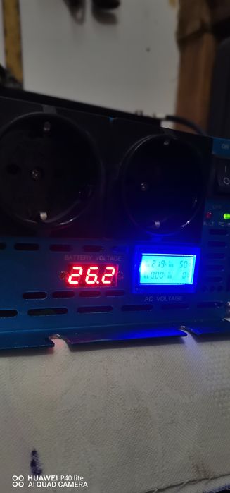 Invertor 24v 4000w  Putere maxima: 4000W
Putere continua: 2600W
Inp