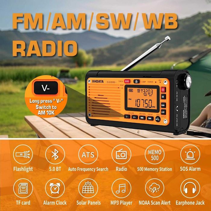 XHDATA D608WB World Band радиоприемник