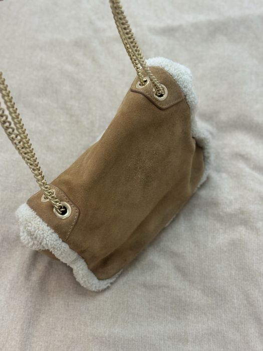Замшевая сумка Mango