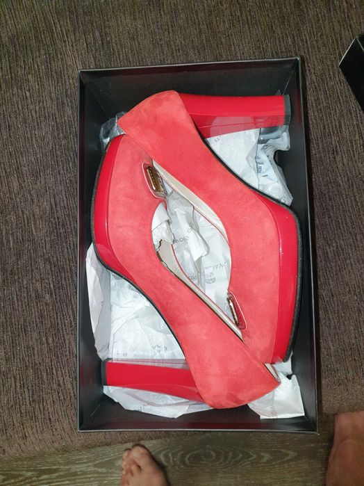 туфли женские кожа