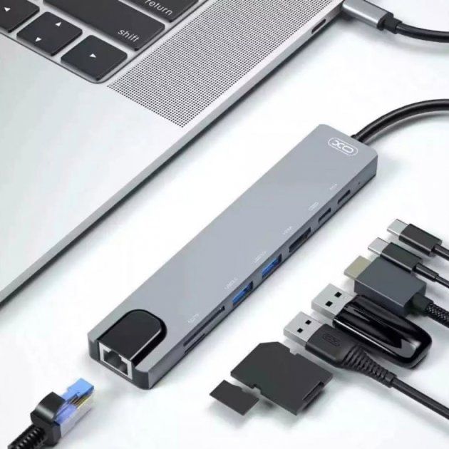 Typc адаптер/ Typc hub 8/1