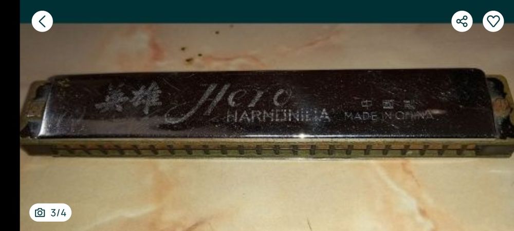 Muzicuta Hero Harmonica Made in China