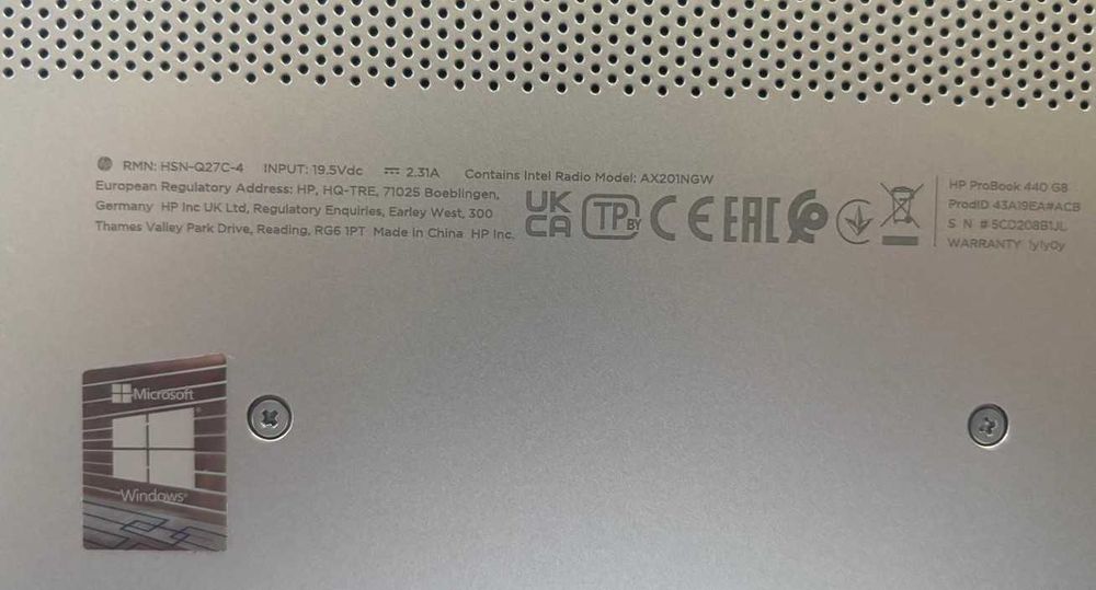 Laptop HP 14’’ Probook 440 G8 I7