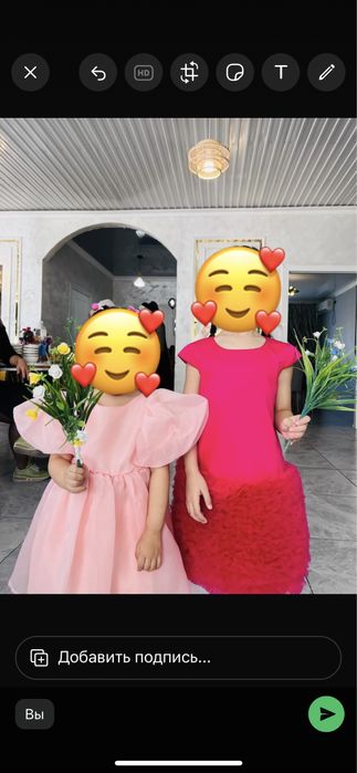 Продается платье на девочек на меропрятие