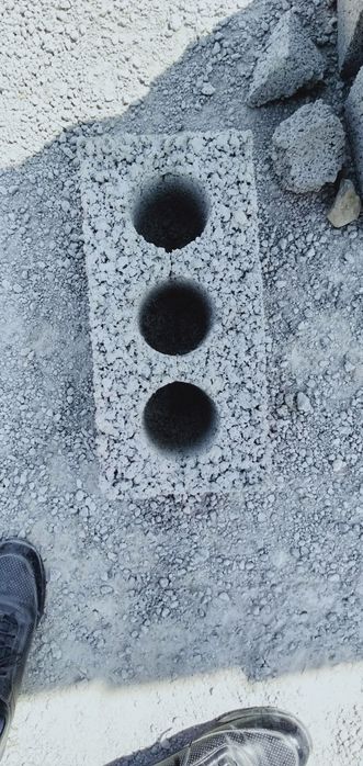 Шлакоблок құм шебен клинец