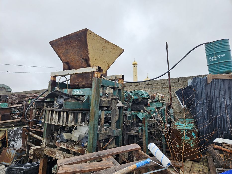 Шлакоблок станок и матрица