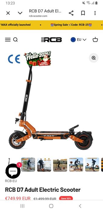 Trotineta electrica RCB D7