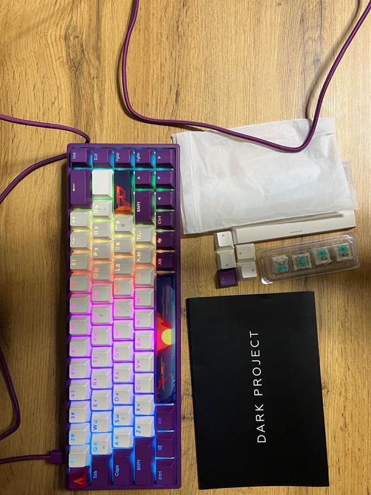 Клавиатура Цветная Dark Project KD68B