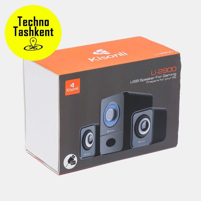 Kомпьютерные колонки Kisonli U-2900 (Garantiya) (Dostavka Bor)
