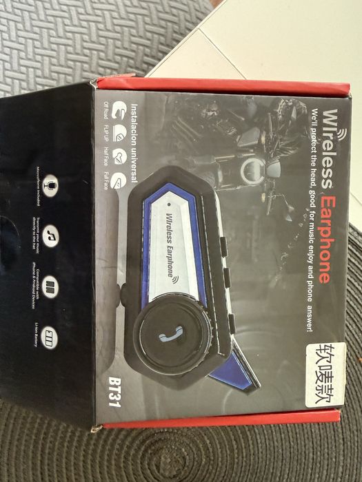 Intercom casca moto