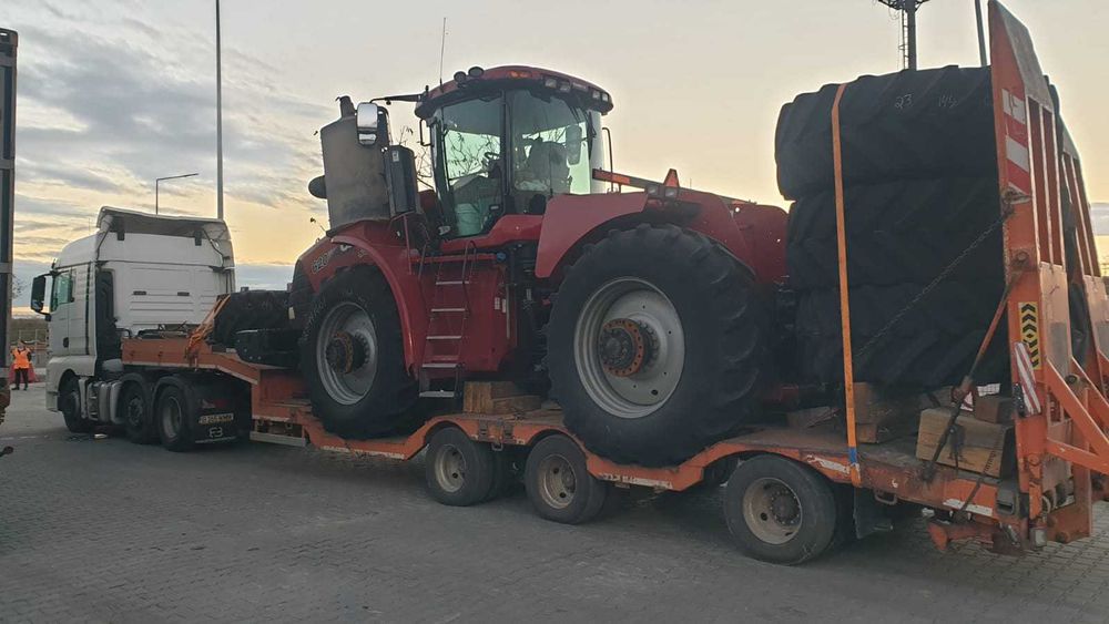 Transport trailer utilaje agricole /constructii. Transport agabaritic.