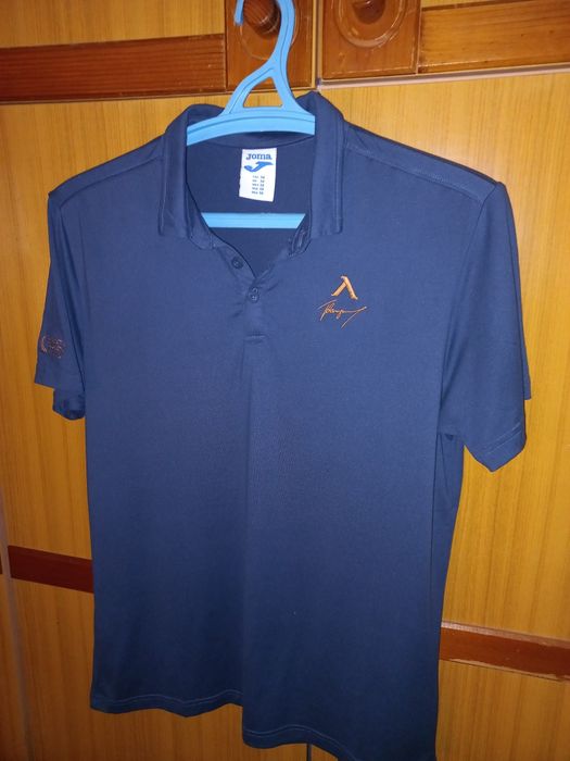 Тениска с яка на Левски в памет на Гунди M/L