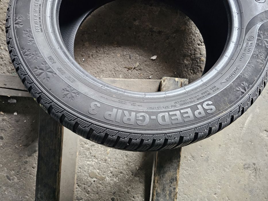 4 anvelope iarna 205 55 16 Semperit 6mm 2020