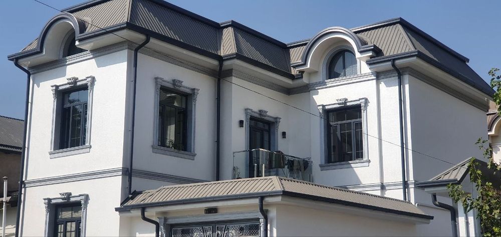 Travertin fasad ishlari buyicha usta