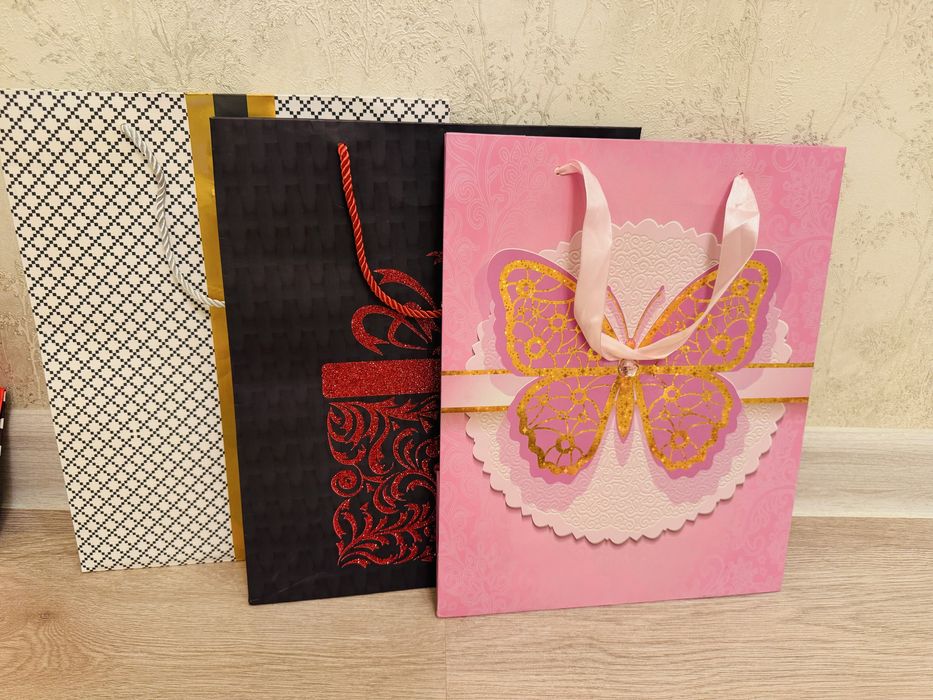 Подарочные пакеты от 200тг