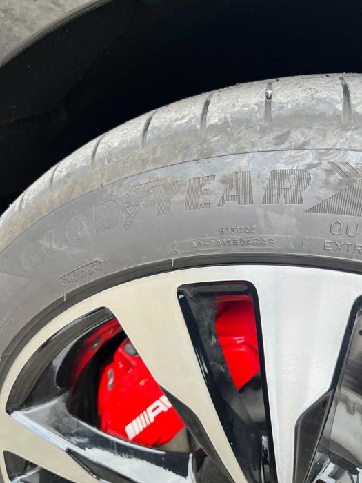 оригинални джанти мерцедес w222 спорт пакет с нови гуми 19 цола