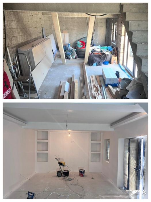 „Zugrav/GLET/RIGIPS/TENCUIALA – echipă serioasă în București și Ilfov