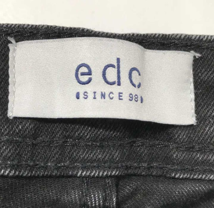 Blugi Negri barbati EDC by Esprite Slim Fit 34/34