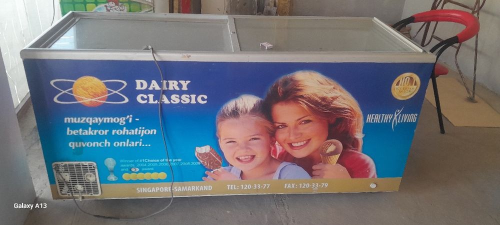 2 metrlik morozilnik sotiladi