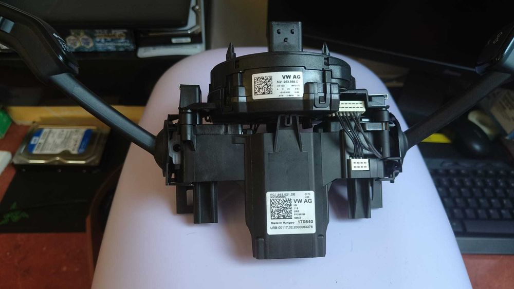 Bloc manete semnalizare / Spira volan 5Q1953521DE / 5Q1953569C