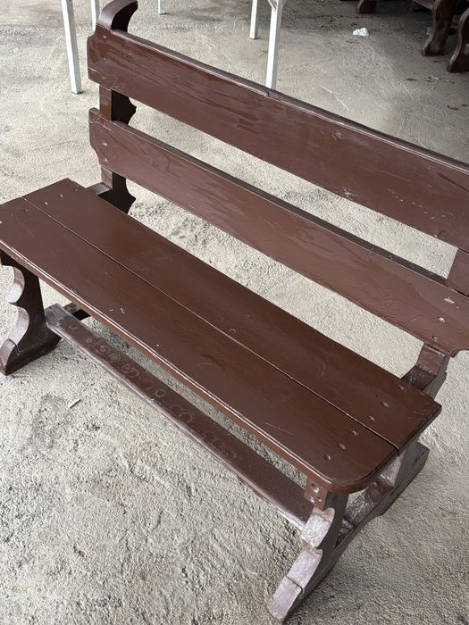 Скамейки из дерева