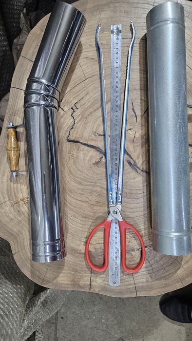 Самрвар  на дровах, труба для жарового царского угольной дровянного