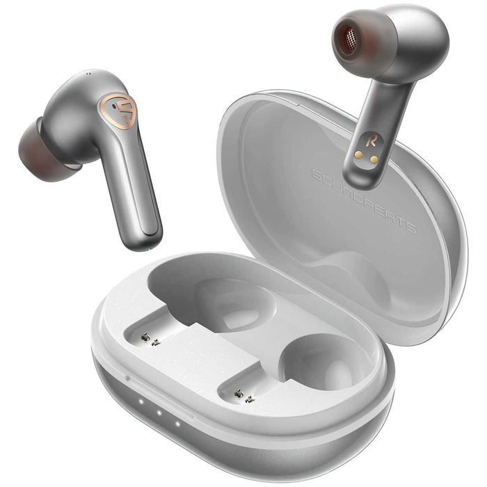 SoundPEATS H2 Hybrid Wireless Earbuds-безжични слушалки-сив цвят