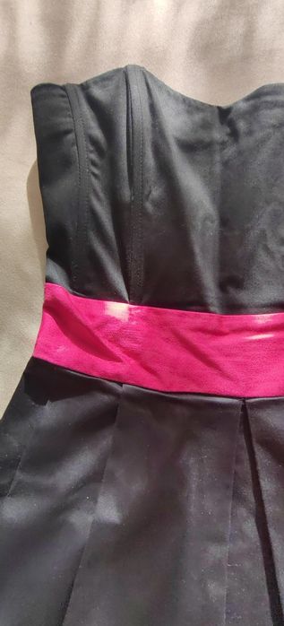 Rochie neagra de cocktail, mărimea 38