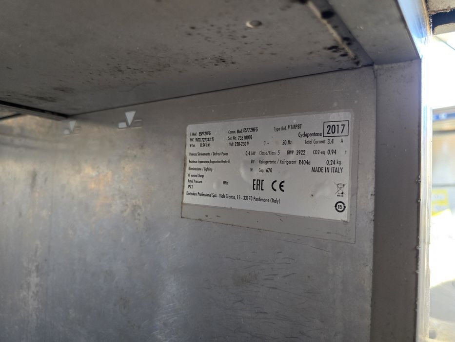 Фризер за тестени изделия 2/1GH 3900лв