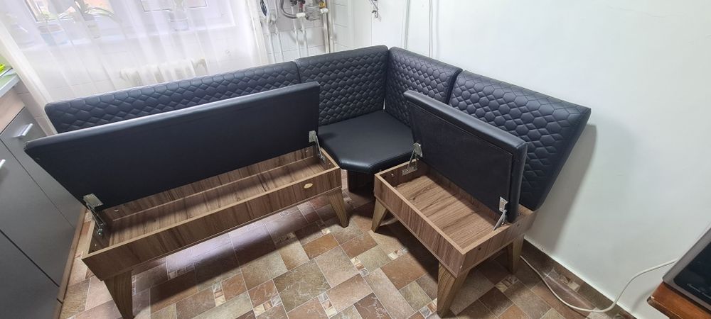 Vând colțar bucătărie Pandora + 2 tabureti