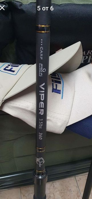 Шаранска пръчка на 3части PRO FL CARP VIPER 3.60М.3.50LB