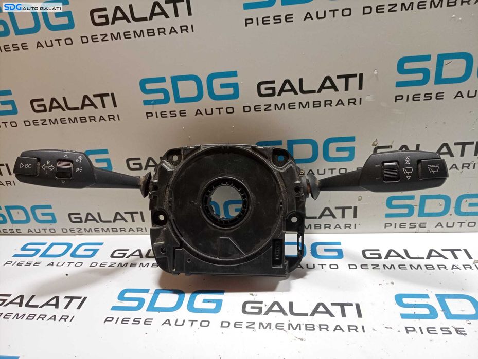 Ansamblu Maneta Manete Semnalizare Faza Lunga Scurta Stergatoare BMW Seria 3 E90 E91 320 2004 - 2011 Cod 6962671-03 696267103 [M7239]
